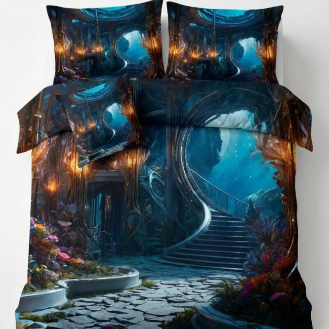 StayPlay Runaway 🌙 Celestial Bloom™✨ Dekbedovertrek – Incl. Kussenslopen