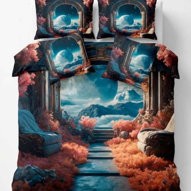 StayPlay Runaway 🌙 Celestial Bloom™✨ Dekbedovertrek – Incl. Kussenslopen
