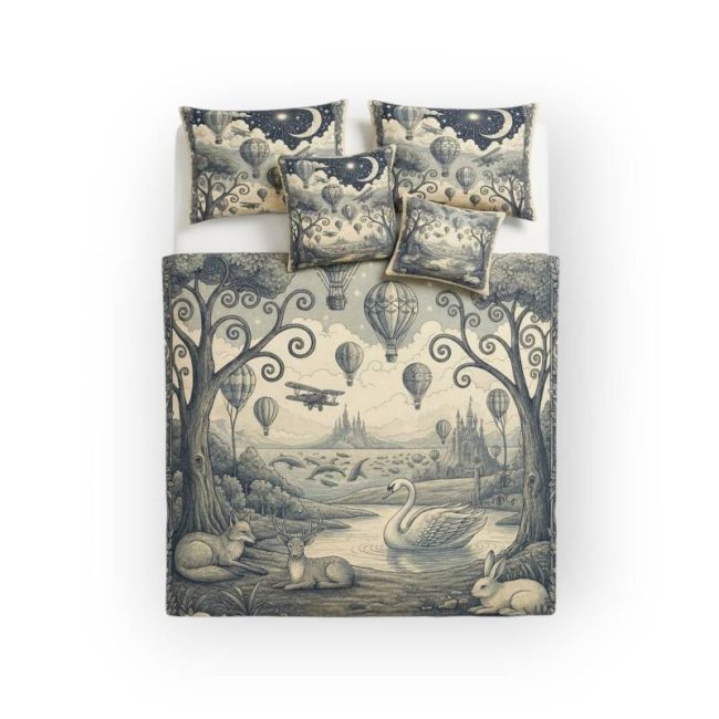 StayPlay Runaway 🌙The Odyssey Of Dreams™✨ Fantastisch Luxe Droomrijke Dekbedovertrek – Incl. Kussenslopen