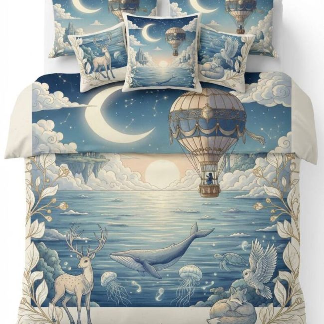 StayPlay Runaway 🌙The Odyssey Of Dreams™✨ Fantastisch Luxe Droomrijke Dekbedovertrek – Incl. Kussenslopen