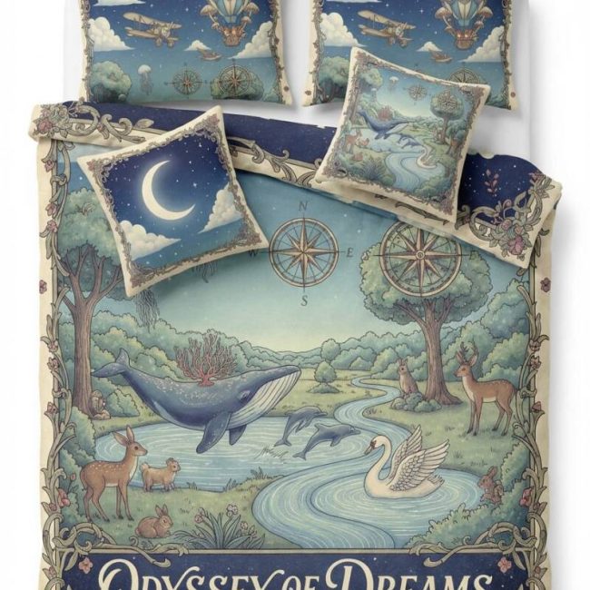 StayPlay Runaway 🌙The Odyssey Of Dreams™✨ Fantastisch Luxe Droomrijke Dekbedovertrek – Incl. Kussenslopen