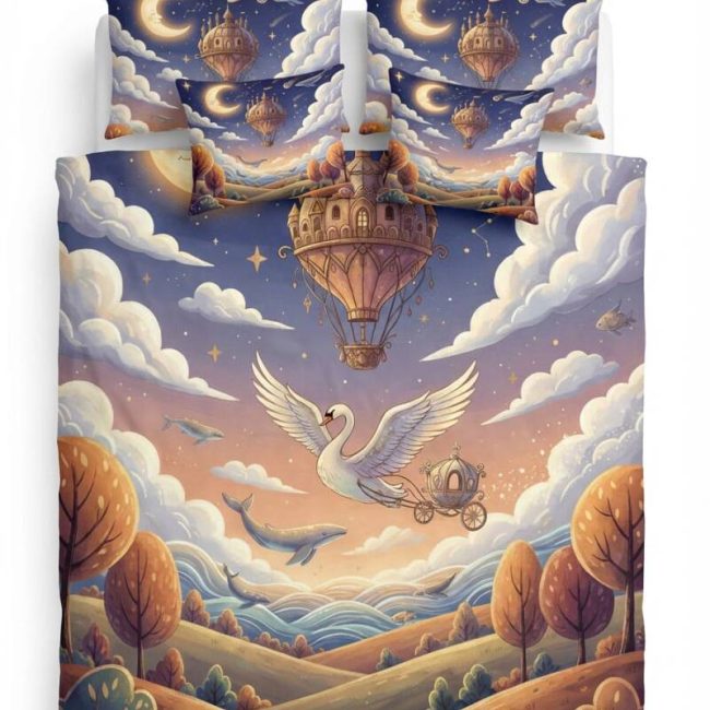 StayPlay Runaway 🌙The Odyssey Of Dreams™✨ Fantastisch Luxe Droomrijke Dekbedovertrek – Incl. Kussenslopen
