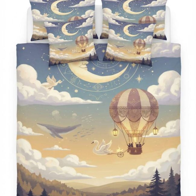 StayPlay Runaway 🌙The Odyssey Of Dreams™✨ Fantastisch Luxe Droomrijke Dekbedovertrek – Incl. Kussenslopen