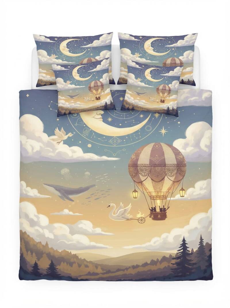 StayPlay Runaway 🌙The Odyssey Of Dreams™✨ Fantastisch Luxe Droomrijke Dekbedovertrek – Incl. Kussenslopen