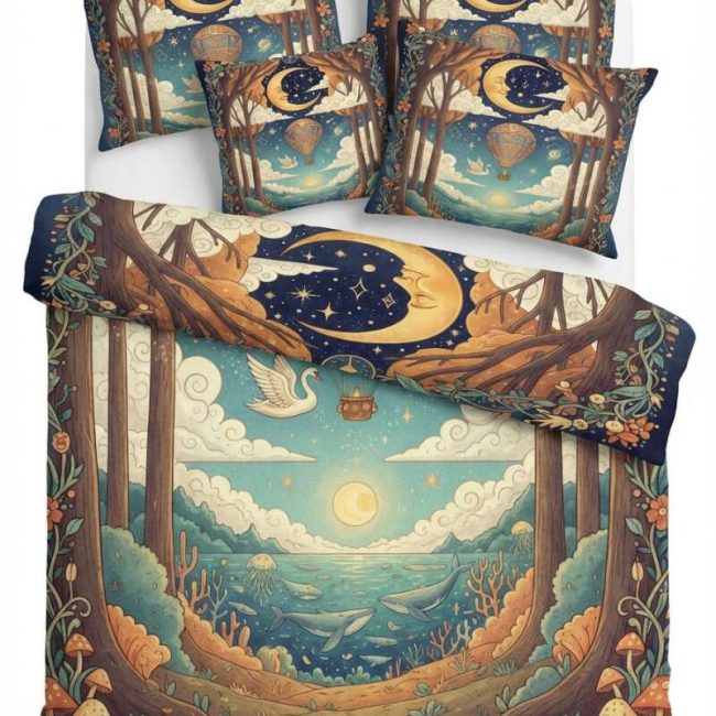 StayPlay Runaway 🌙The Odyssey Of Dreams™✨ Fantastisch Luxe Droomrijke Dekbedovertrek – Incl. Kussenslopen