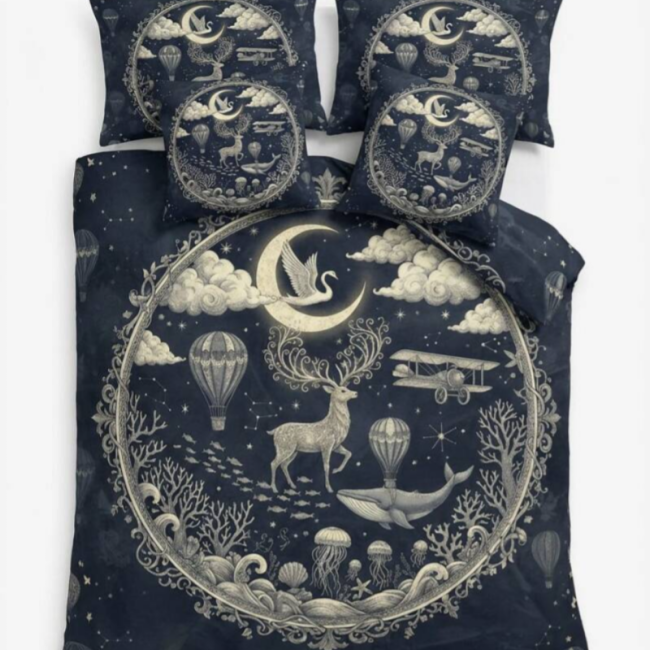 StayPlay Runaway 🌙The Odyssey Of Dreams™✨ Fantastisch Luxe Droomrijke Dekbedovertrek – Incl. Kussenslopen