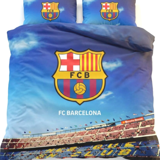 StayPlay Runaway Fc Barcelona | Dekbedovertrek – Inclusief 1 of 2 Kussenslopen