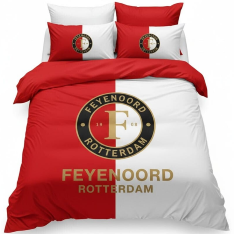 StayPlay Runaway Feyenoord Dekbedovertrek met Kussensloop