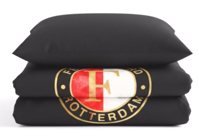 StayPlay Runaway Feyenoord Dekbedovertrek met Kussensloop – Voetbal Beddengoed