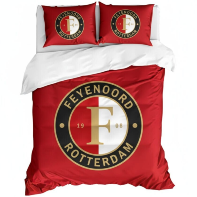 StayPlay Runaway Feyenoord | Voetbal Dekbedovertrek - Inclusief Kussensloop(en)