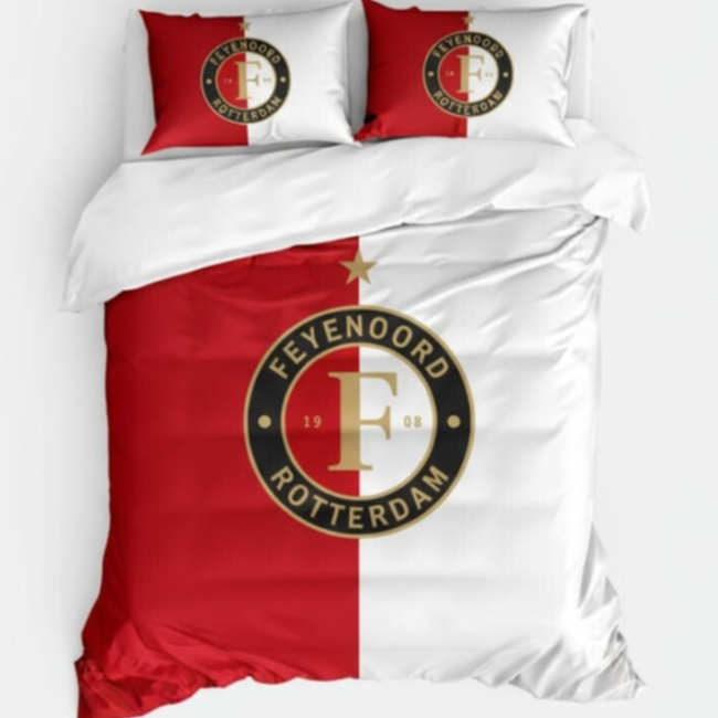 StayPlay Runaway Feyenoord | Voetbal Dekbedovertrek - Inclusief Kussensloop(en)