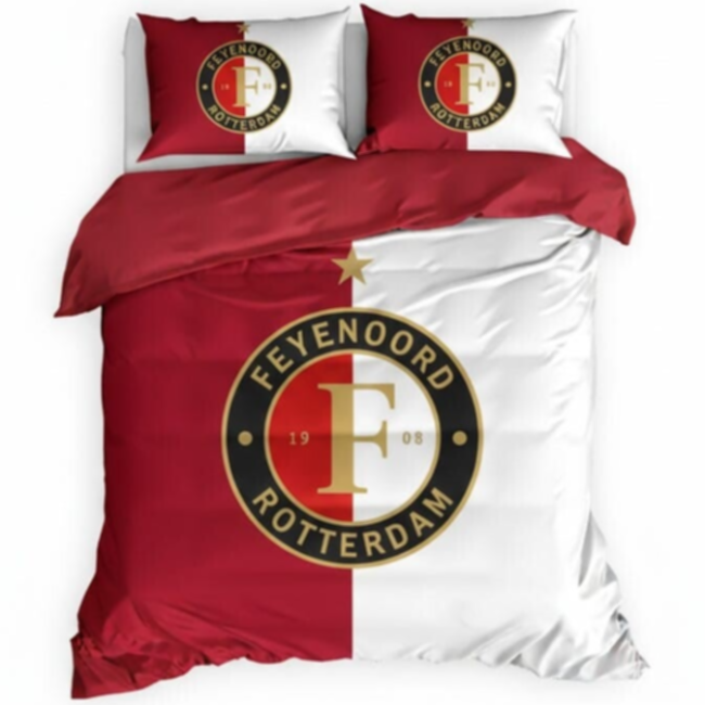 StayPlay Runaway Feyenoord | Voetbal Dekbedovertrek - Inclusief Kussensloop(en)
