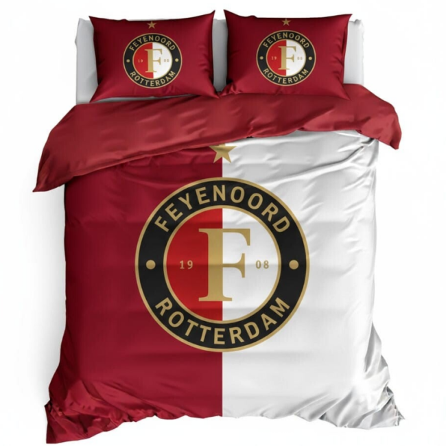 StayPlay Runaway Feyenoord | Voetbal Dekbedovertrek - Inclusief Kussensloop(en)