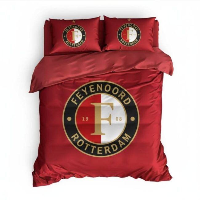 StayPlay Runaway Feyenoord | Voetbal Dekbedovertrek - Inclusief Kussensloop(en)
