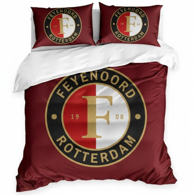 StayPlay Runaway Feyenoord | Voetbal Dekbedovertrek - Inclusief Kussensloop(en)