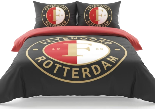 StayPlay Runaway Feyenoord | Voetbal Dekbedovertrek - Inclusief Kussensloop(en)
