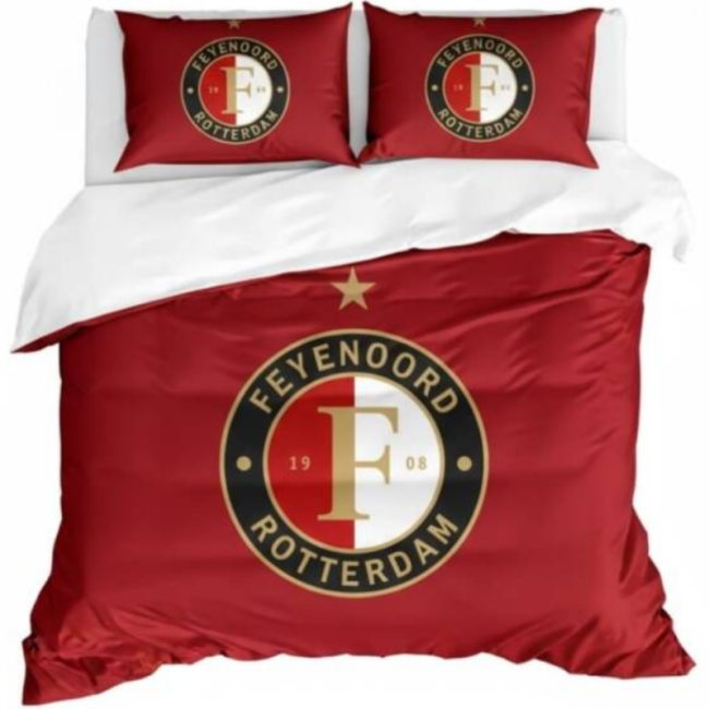 StayPlay Runaway Feyenoord | Voetbal Dekbedovertrek - Inclusief Kussensloop(en)
