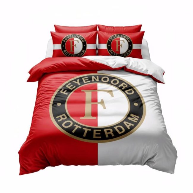 StayPlay Runaway Feyenoord | Voetbal Dekbedovertrek - Inclusief Kussensloop(en)