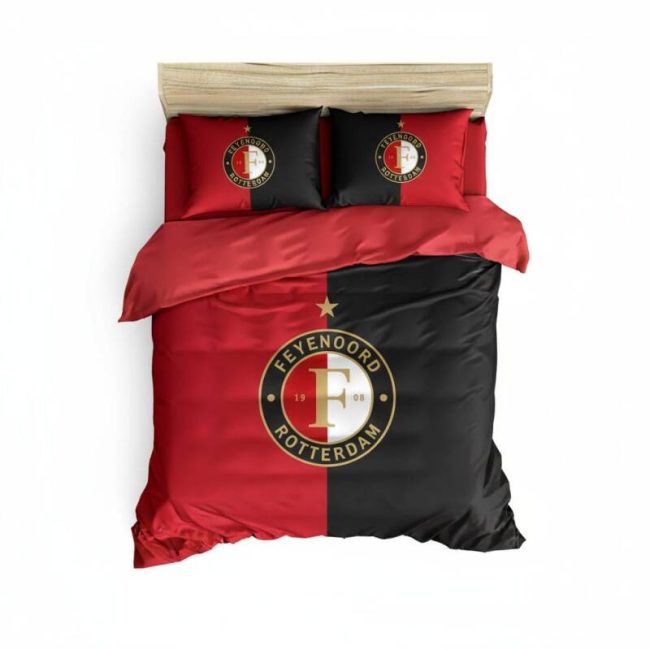 StayPlay Runaway Feyenoord | Voetbal Dekbedovertrek - Inclusief Kussensloop(en)