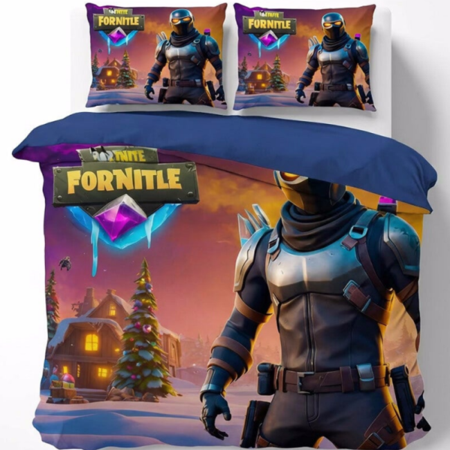 StayPlay Runaway Fortnite Collectie Dekbedovertrek – Inclusief Kussensloop
