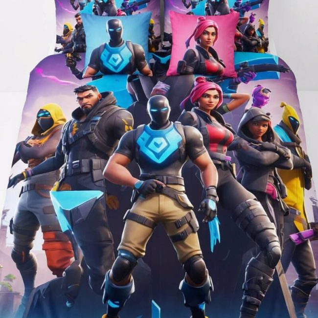 StayPlay Runaway Fortnite Collectie Dekbedovertrek – Inclusief Kussensloop