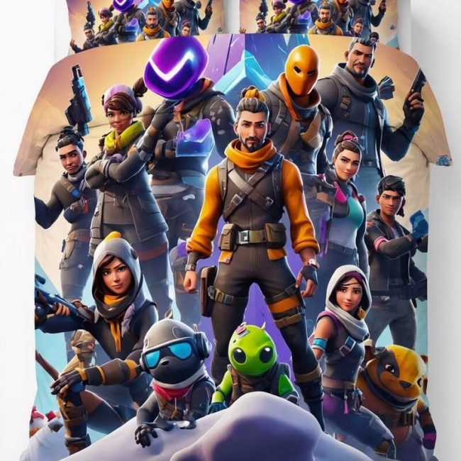 StayPlay Runaway Fortnite Collectie Dekbedovertrek – Inclusief Kussensloop