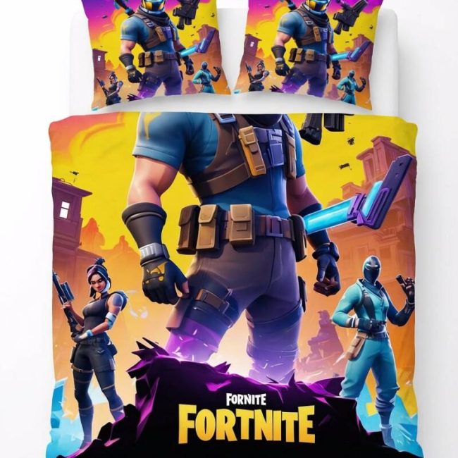 StayPlay Runaway Fortnite Collectie Dekbedovertrek – Inclusief Kussensloop