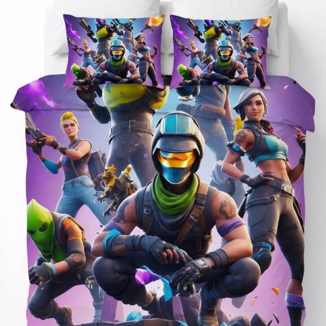StayPlay Runaway Fortnite Collectie Dekbedovertrek – Inclusief Kussensloop