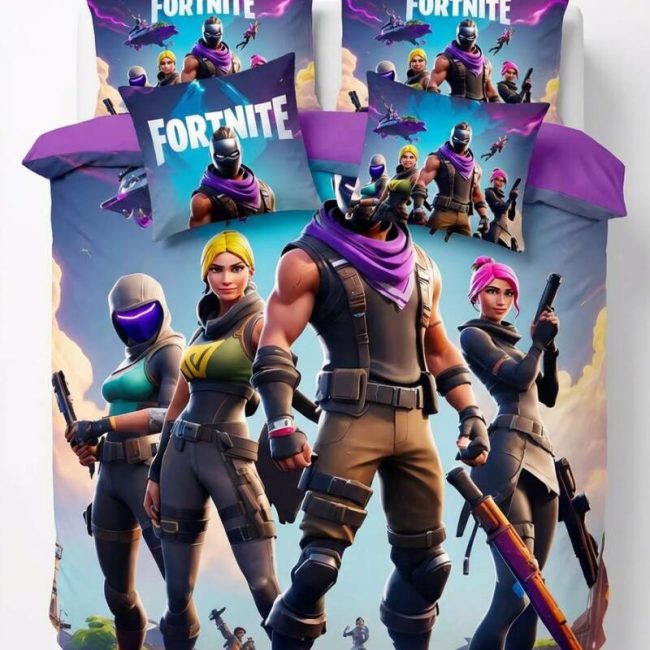 StayPlay Runaway Fortnite Collectie Dekbedovertrek – Inclusief Kussensloop