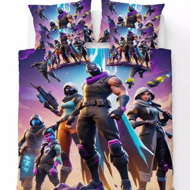 StayPlay Runaway Fortnite Collectie Dekbedovertrek – Inclusief Kussensloop