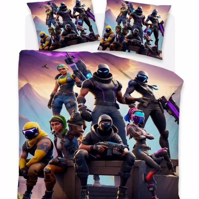StayPlay Runaway Fortnite Collectie Dekbedovertrek – Inclusief Kussensloop