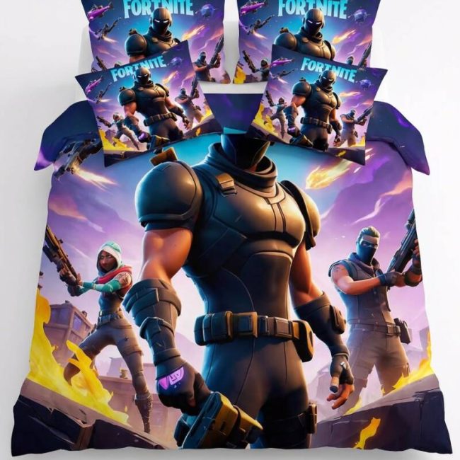StayPlay Runaway Fortnite Collectie Dekbedovertrek – Inclusief Kussensloop