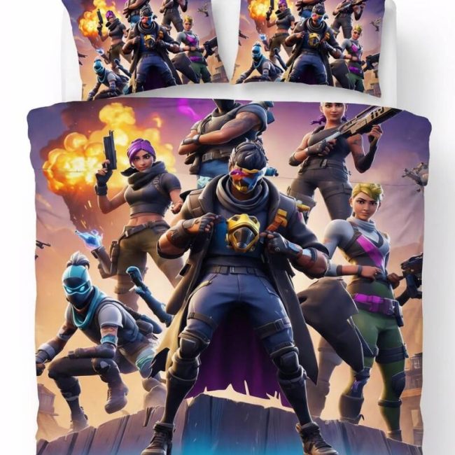 StayPlay Runaway Fortnite Collectie Dekbedovertrek – Inclusief Kussensloop