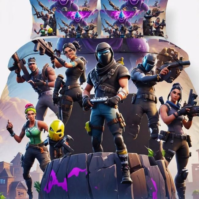 StayPlay Runaway Fortnite Collectie Dekbedovertrek – Inclusief Kussensloop