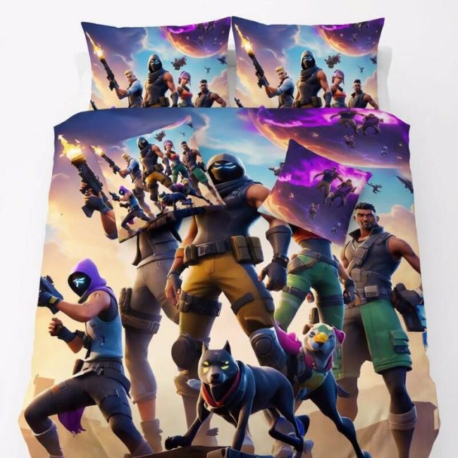 StayPlay Runaway Fortnite Collectie Dekbedovertrek – Inclusief Kussensloop