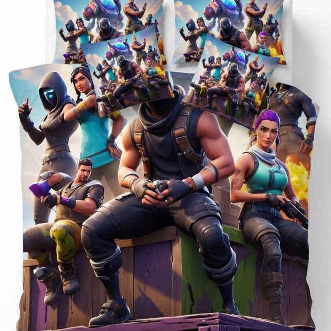 StayPlay Runaway Fortnite Collectie Dekbedovertrek – Inclusief Kussensloop