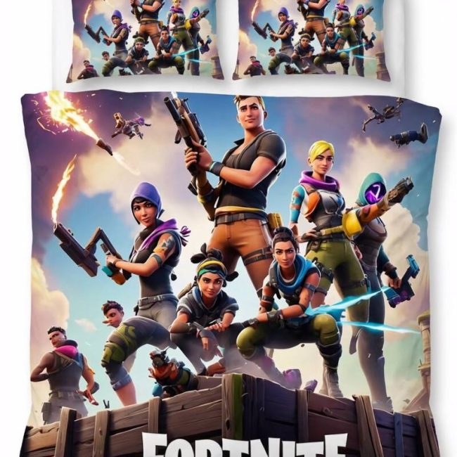 StayPlay Runaway Fortnite Collectie Dekbedovertrek – Inclusief Kussensloop