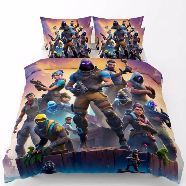 StayPlay Runaway Fortnite Collectie Dekbedovertrek – Inclusief Kussensloop