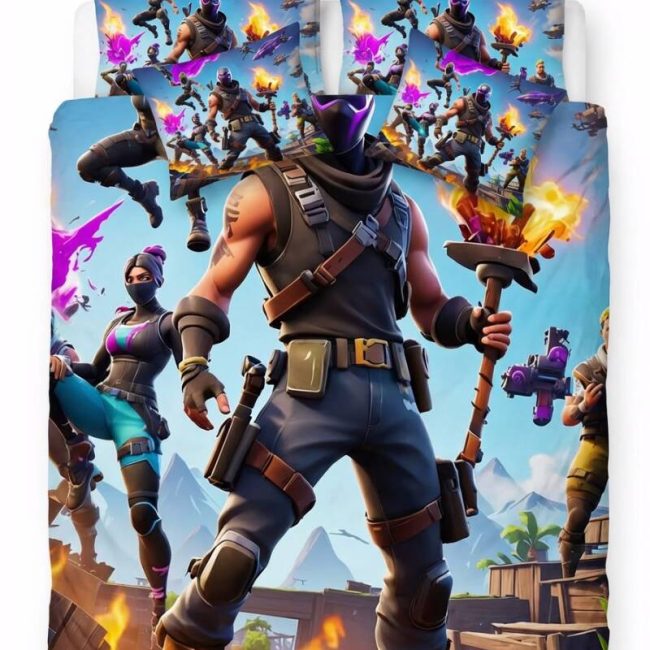 StayPlay Runaway Fortnite Collectie Dekbedovertrek – Inclusief Kussensloop
