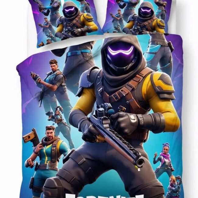 StayPlay Runaway Fortnite Collectie Dekbedovertrek – Inclusief Kussensloop
