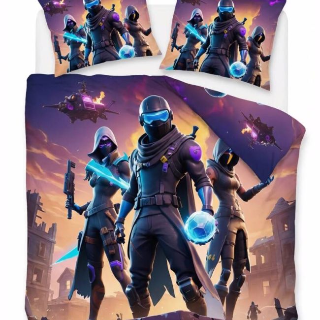 StayPlay Runaway Fortnite Collectie Dekbedovertrek – Inclusief Kussensloop