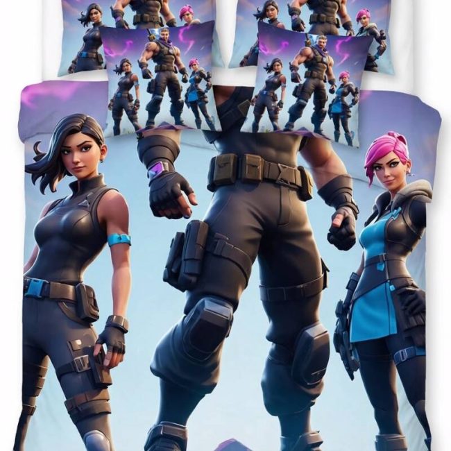 StayPlay Runaway Fortnite Collectie Dekbedovertrek – Inclusief Kussensloop