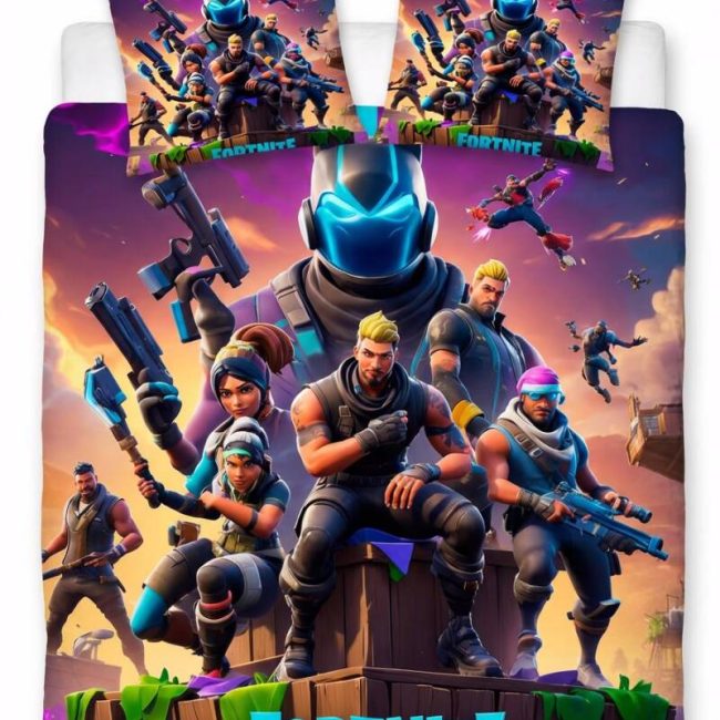 StayPlay Runaway Fortnite Collectie Dekbedovertrek – Inclusief Kussensloop