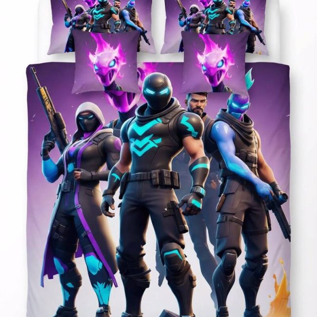 StayPlay Runaway Fortnite Collectie Dekbedovertrek – Inclusief Kussensloop