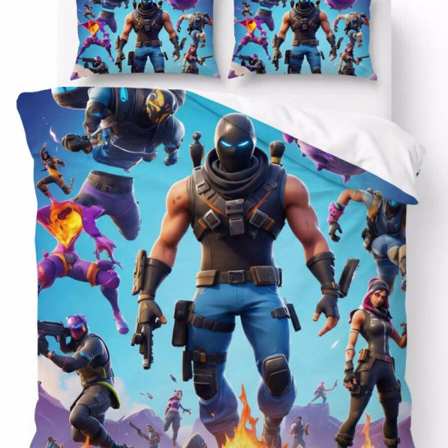 StayPlay Runaway Fortnite Collectie Dekbedovertrek – Inclusief Kussensloop