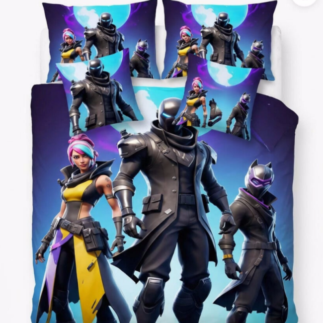 StayPlay Runaway Fortnite Collectie Dekbedovertrek – Inclusief Kussensloop