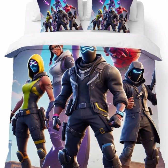 StayPlay Runaway Fortnite Collectie Dekbedovertrek – Inclusief Kussensloop