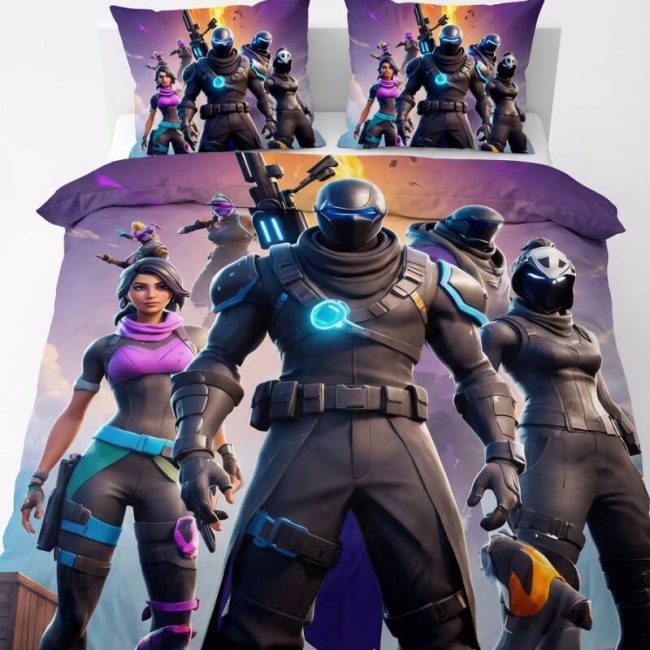 StayPlay Runaway Fortnite Collectie Dekbedovertrek – Inclusief Kussensloop