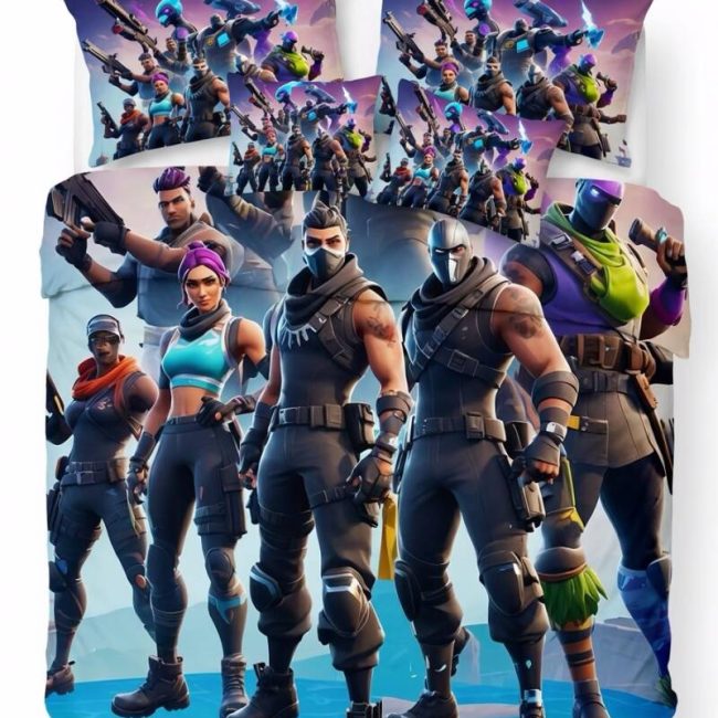 StayPlay Runaway Fortnite Collectie Dekbedovertrek – Inclusief Kussensloop