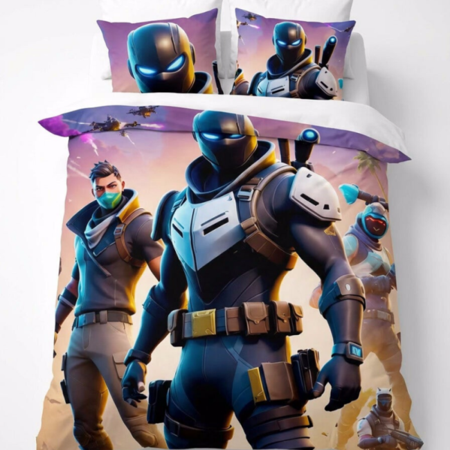 StayPlay Runaway Fortnite Collectie Dekbedovertrek – Inclusief Kussensloop
